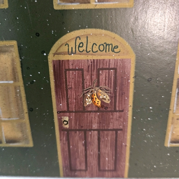 Primitive Hand Painted Autumn Farm house Sign 15" × 10" - Picture 2 of 6